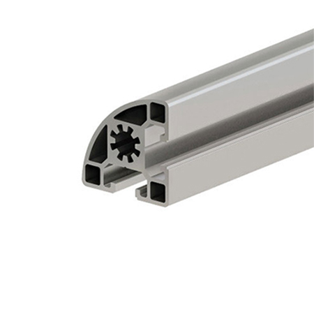 4545 aluminium T-slot profile cross-section