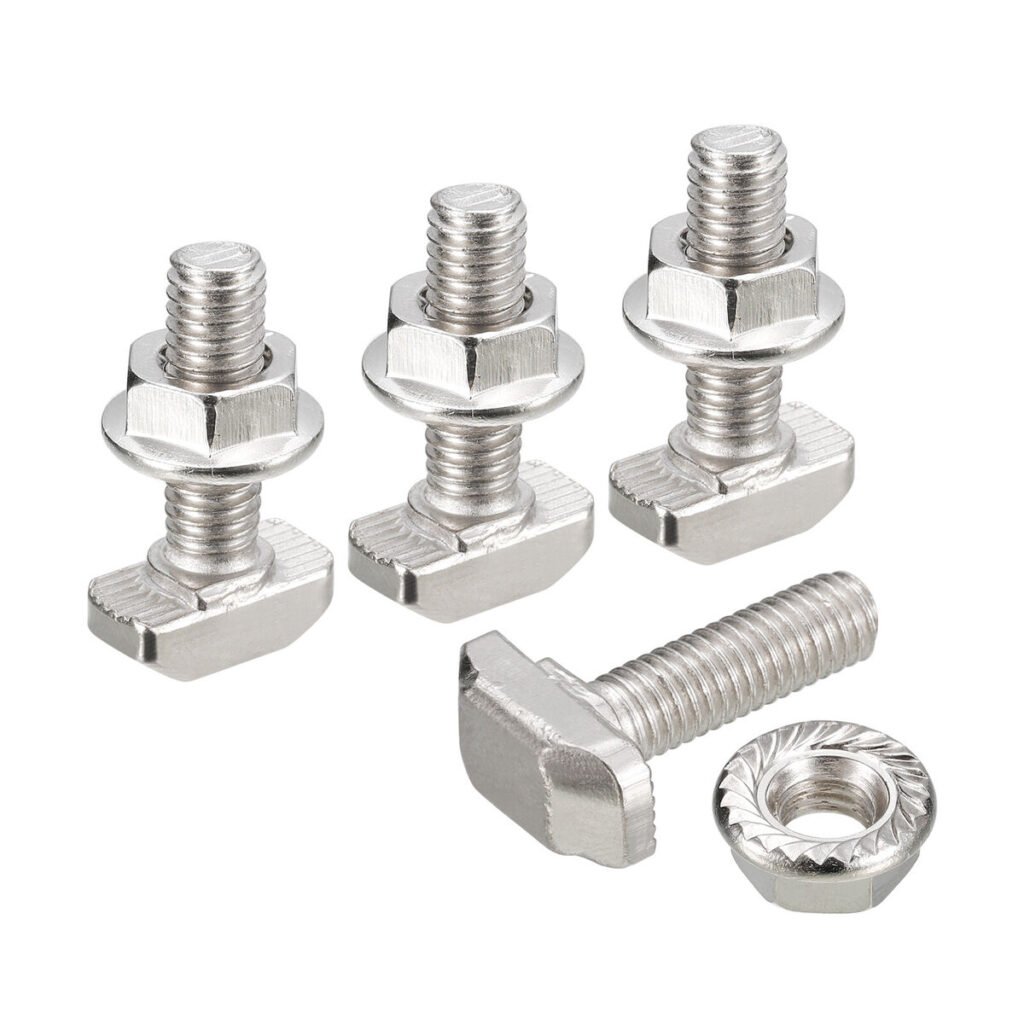 T slot bolt and nut