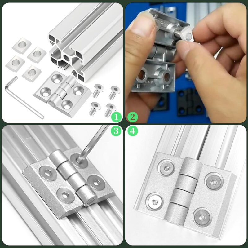 aluminium hinge